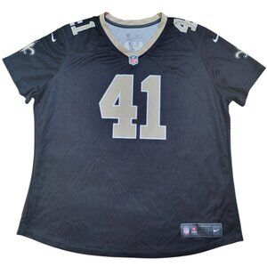 Nike On Field New Orleans Saints Alvin Kamara #41 Authentic NFL Jersey Mens XXL